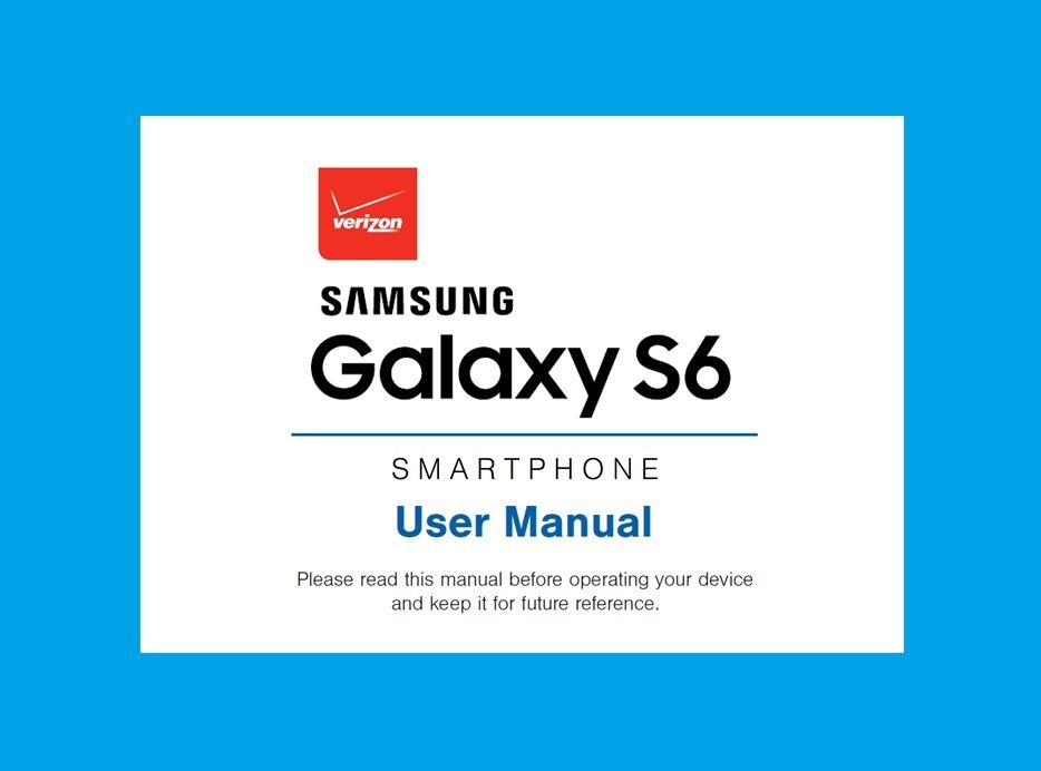 Verizon User Manual For Samsung Galaxy S5